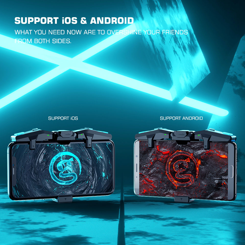 GameSir F4 Falcon Pubg Mobile Gaming Controller Gamepad Joystick for iPhone / Android Plug and Play