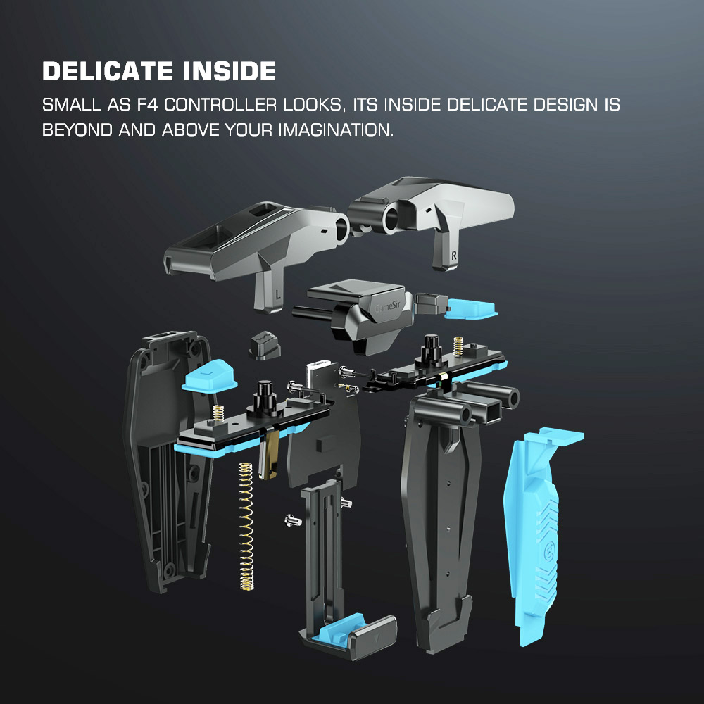 GameSir F4 Falcon Pubg Mobile Gaming Controller Gamepad Joystick for iPhone / Android Plug and Play