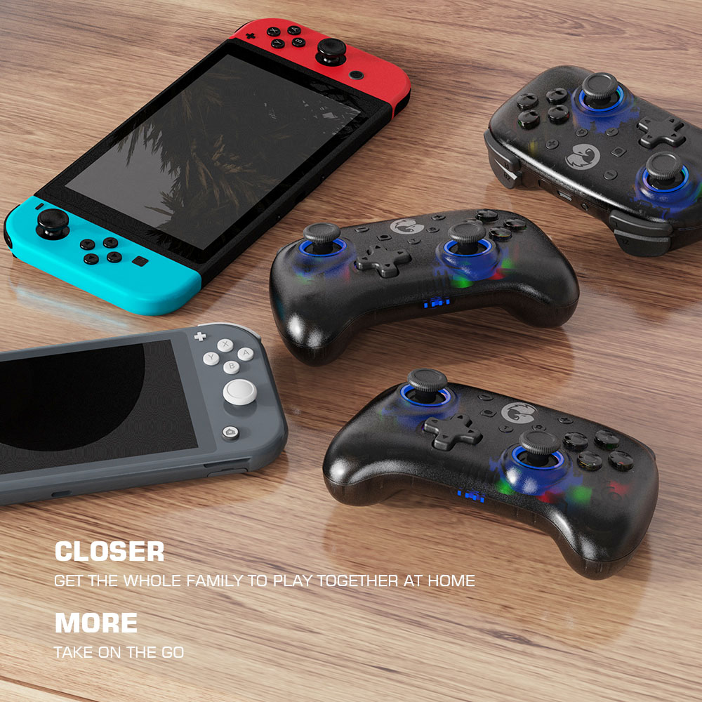 GameSir T4 Mini Multi-platform Game Controller Gamepad Joystick for Android, iOS Phones and PC Black