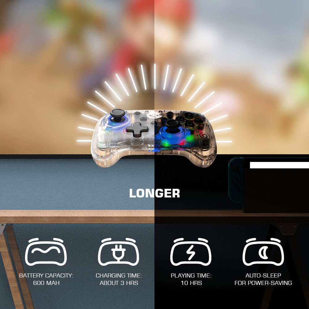 GameSir T4 Mini Multi-platform Game Controller Gamepad Joystick for Android, iOS Phones and PC White