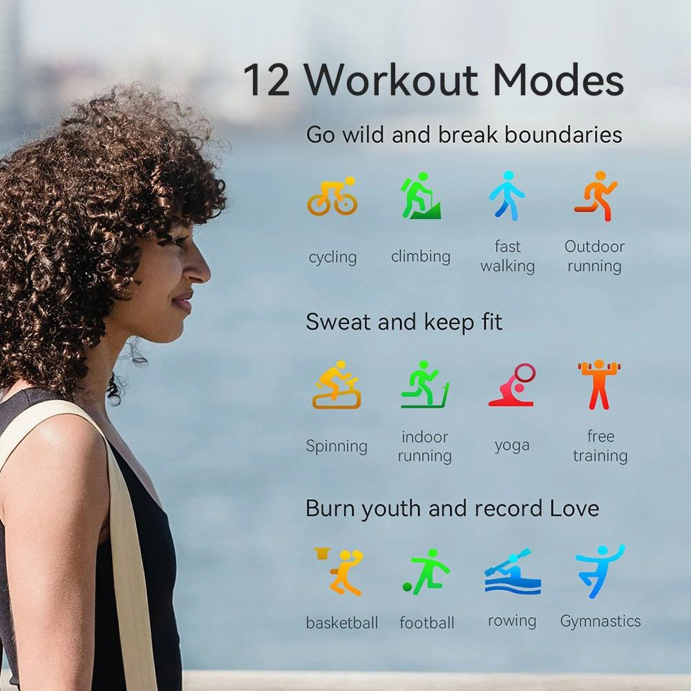 Haylou RS4 Smartwatch 12 Sports Modes Custom Watch Face Health Monitor Sports Watch - Silver