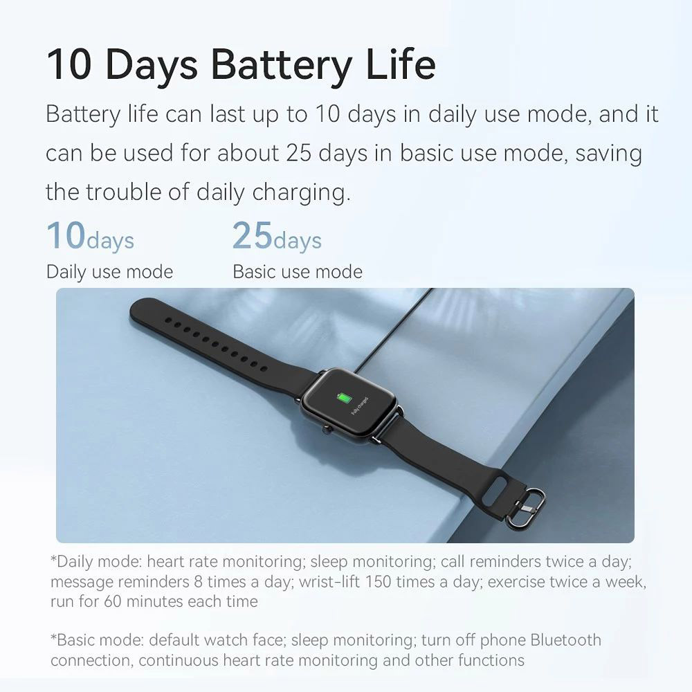 Haylou RS4 Smartwatch 12 Sports Modes Custom Watch Face Health Monitor Sports Watch - Silver