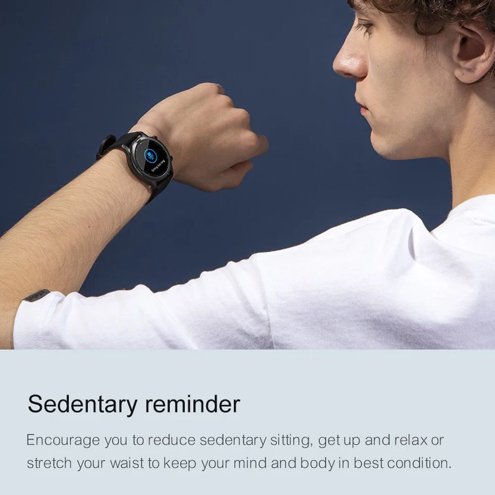 Haylou RT Smartwatch 12 Workout Modes Custom Watch Faces Health Monitor Fashion Sports Watch - Black