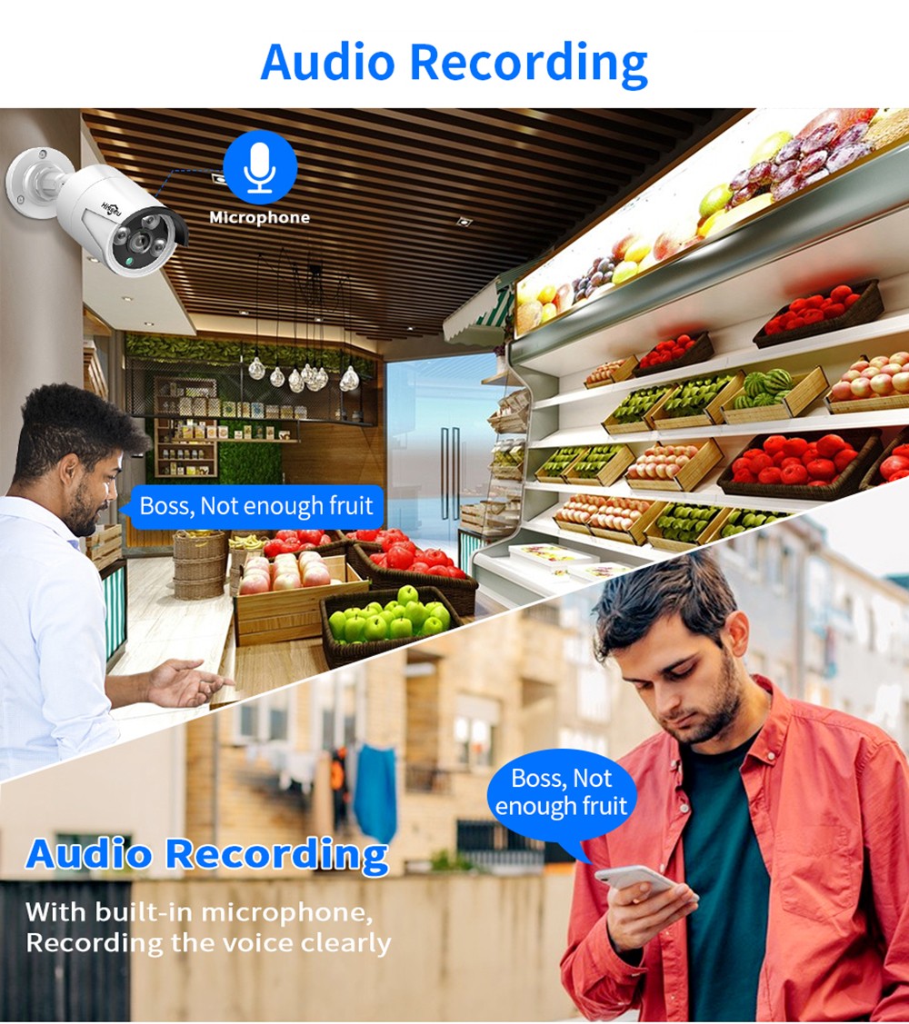 Hiseeu 5MP H.265 8CH POE Security Surveillance Camera System Kit Set AI Face Detection Audio Record IP Home 15 Hiseeu 5MP H.265 8CH POE Security Surveillance Camera System Kit Set AI Face Detection Audio Record IP Home