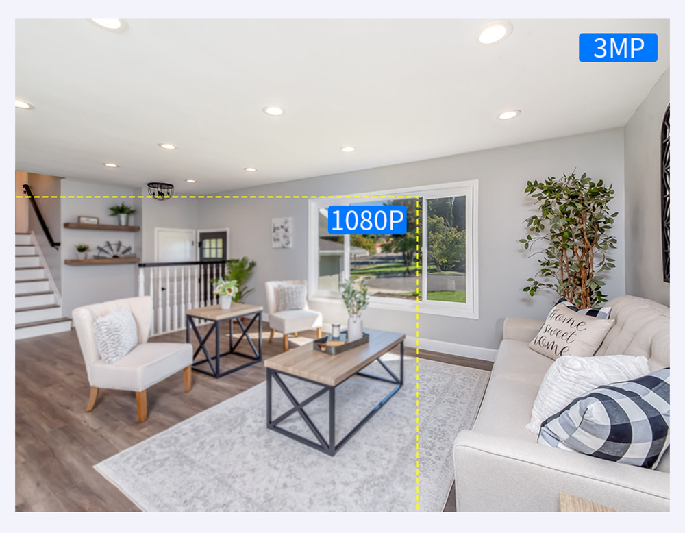 Hiseeu C30 1536P 3MP Wireless Battery IP Camera Rechargeable 2 Way Audio Outdoor Weatherproof Security Wifi solar