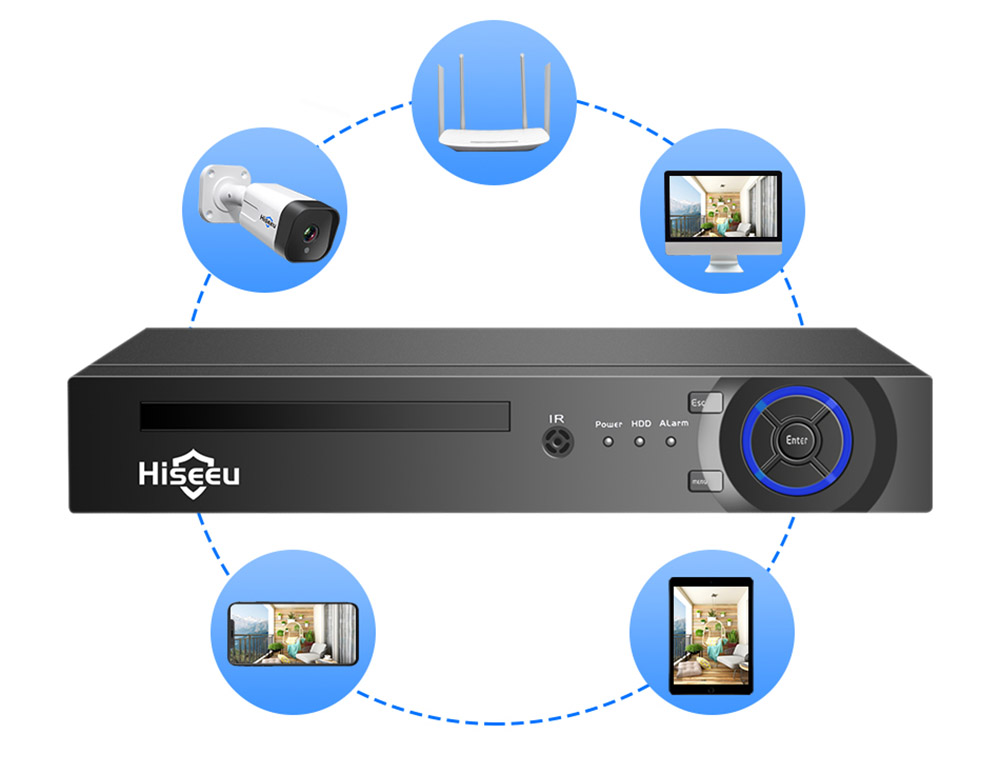 Hiseeu IP POE 3MP CCTV Security Surveillance Camera System Kit Set Outdoor AI Camera Two Way Audio NVR Video Recorder 34 Hiseeu IP POE 3MP CCTV Security Surveillance Camera System Kit Set Outdoor AI Camera Two Way Audio NVR Video Recorder