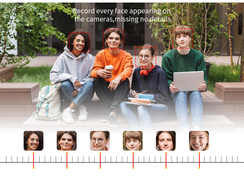 Hiseeu IP POE 3MP CCTV Security Surveillance Camera System Kit Set Outdoor AI Camera Two Way Audio NVR Video Recorder