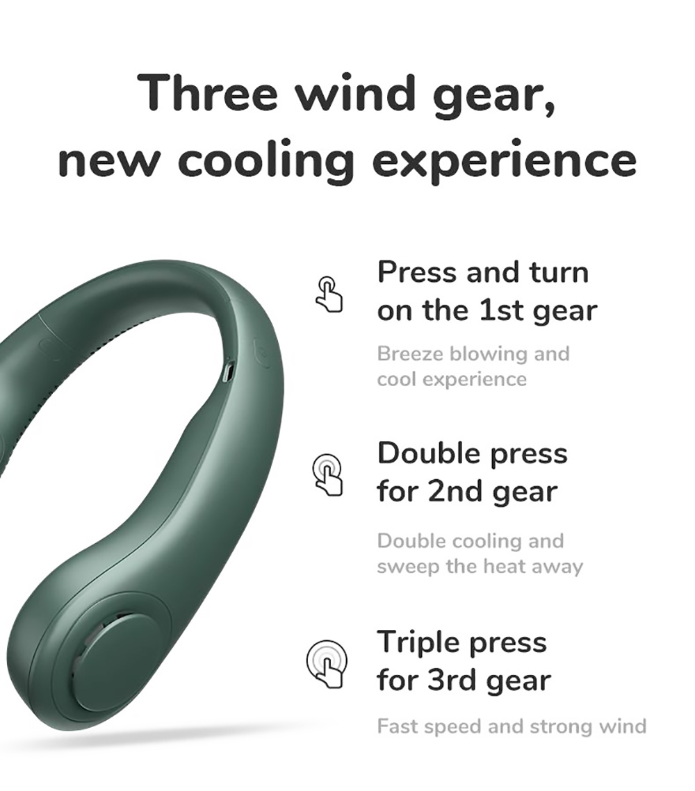 Cheap 👏 JISULIFE F12 Mini Neck Fan Portable Bladeless USB Rechargeable Mute Sports Fans for Outdoor Ventilador Portatil Abanicos 🌟 26 JISULIFE F12 Mini Neck Fan Portable Bladeless USB Rechargeable Mute Sports Fans for Outdoor Ventilador Portatil Abanicos