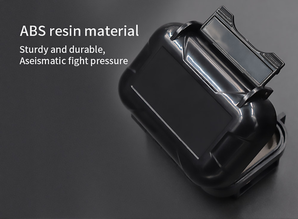 KZ ABS Protective Case for Earphone Storage Portable - Black