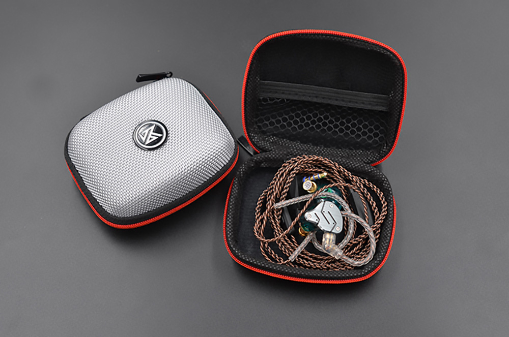 KZ EVA Protective Case for Earphone Storage Portable - Silver