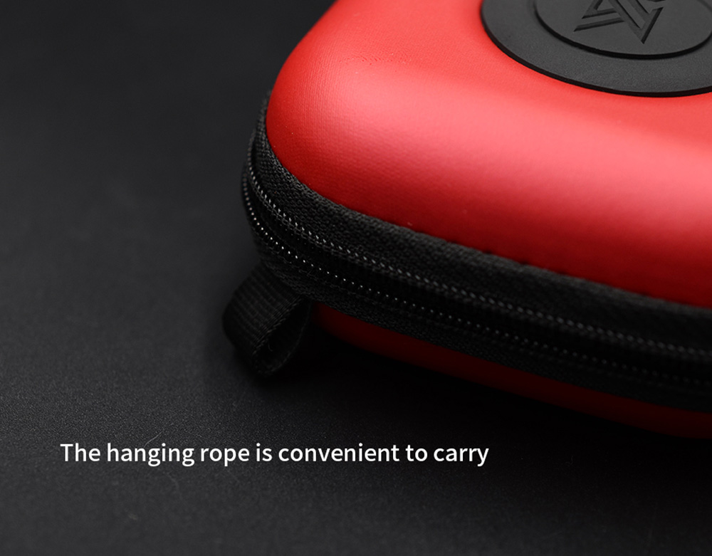 KZ PU Protective Case for Earphone Storage Portable - Black