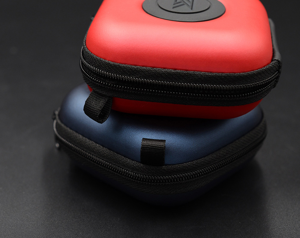 KZ PU Protective Case for Earphone Storage Portable - Black
