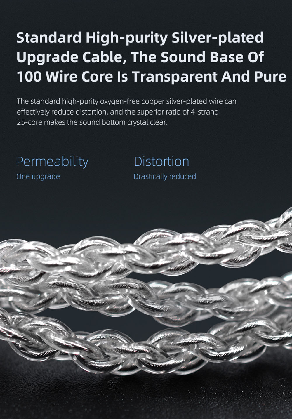 KZ ZAX In Ear Wired Earphones 1DD+7BA HiFi Bass Monitor Headset Hybrid technology Noise Cancelling with Mic- Silver