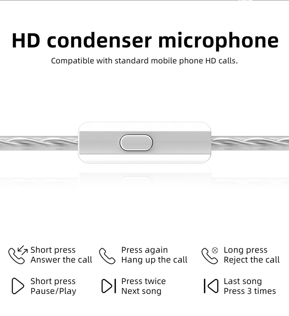 KZ ZEX Pro Wired Earphones In-Ear Electrostatic Dynamic&Balanced Detachable Cable Earphone Noise Cancelling - Pink