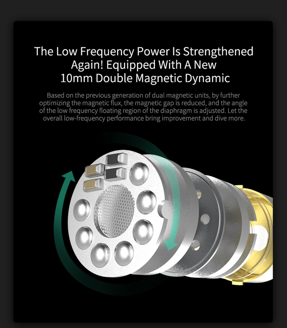 KZ ZSX Terminator Metal In Ear Earphones 12 Units Hybrid 5BA+1DD HIFI Bass Wired Earbuds with Mic- Cyan