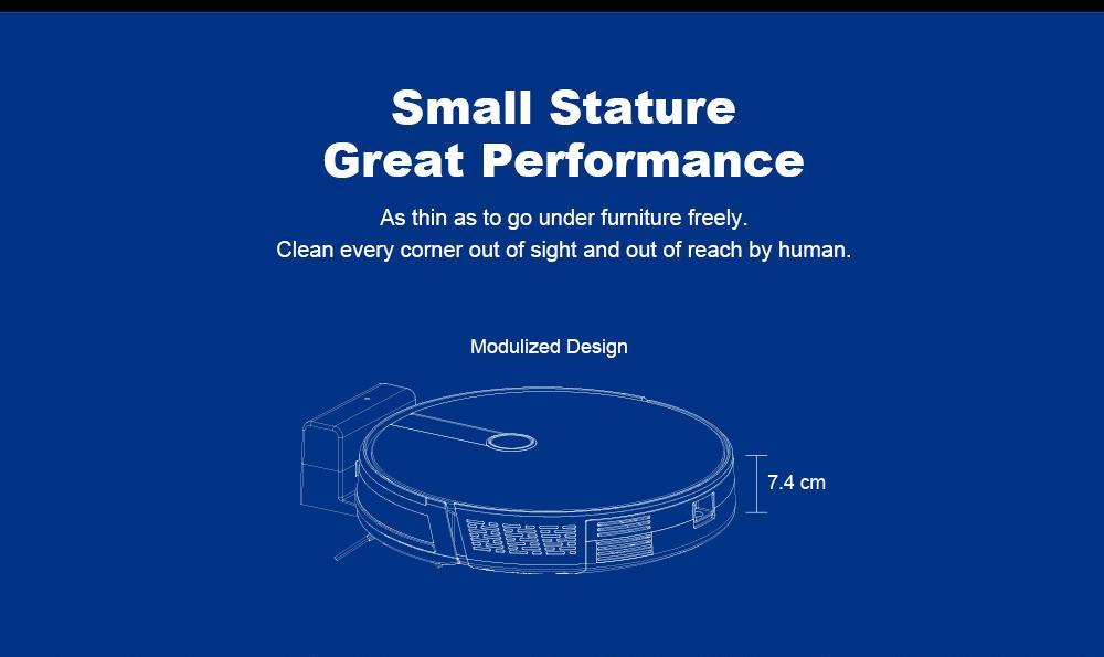 LIECTROUX C30B Robot Vacuum Cleaner 6000Pa Suction with AI Map Navigation Smart Partition WiFi App Electric Water Tank