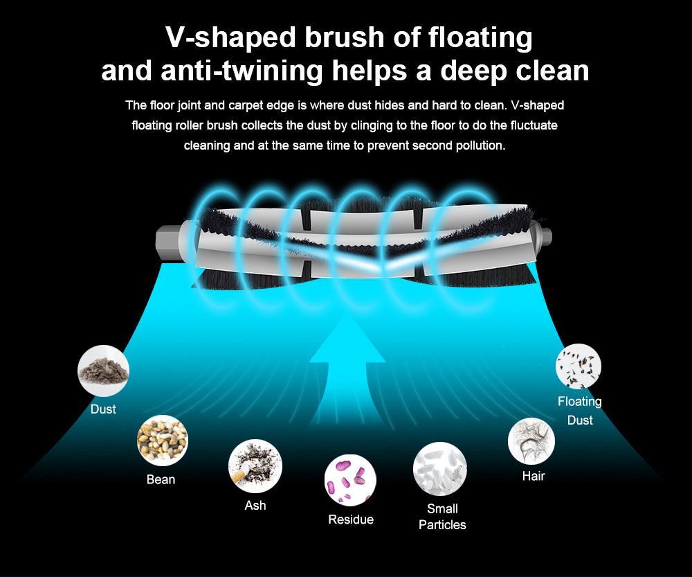 LIECTROUX C30B Robot Vacuum Cleaner 6000Pa Suction with AI Map Navigation Smart Partition WiFi App Electric Water Tank