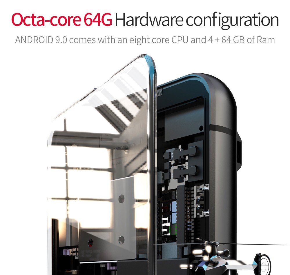 LOKMAT APPLLP MAX Android Watch Phone 4+64GB 2.88'' TFT Screen Dual Cameras WiFi GPS 4G Smartwatch - Silver