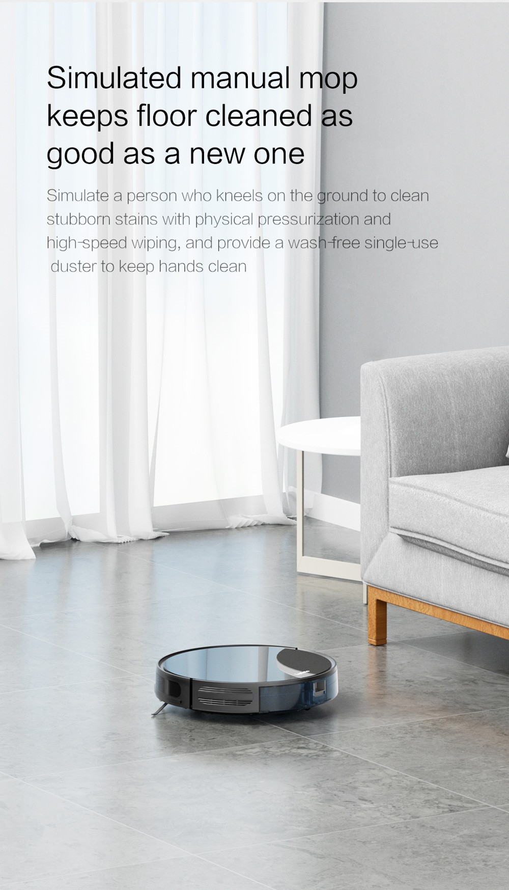 Lydsto G1 Robot Vacuum Cleaner