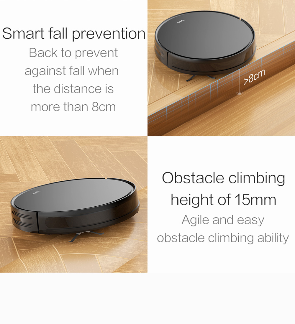 Lydsto G1 Robot Vacuum Cleaner 3300Pa Suction Household Sweeper & Mopper Wet Mopping Floor Dust Cleaner Mijia APP
