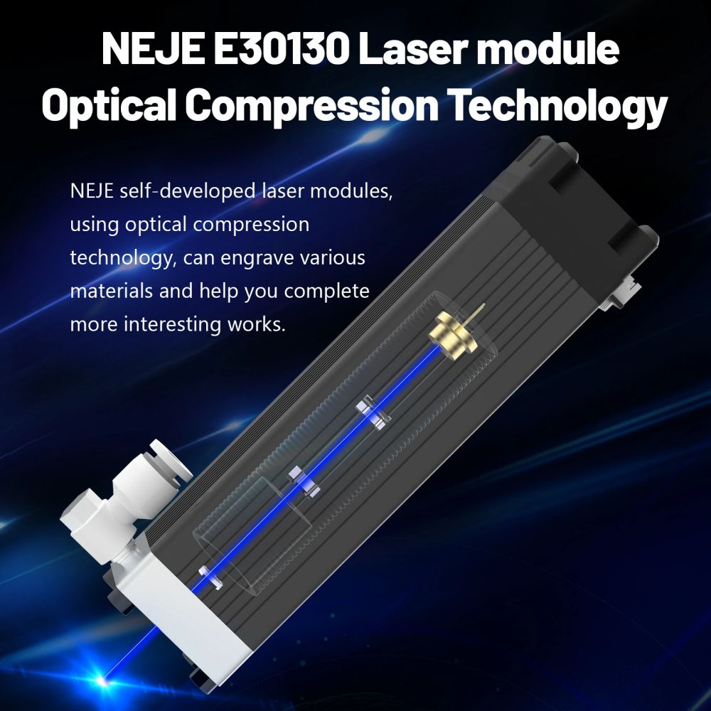 NEJE 3 MAX E30130 Portable Laser Engraving Machine Engraving Area 460 x 810mm