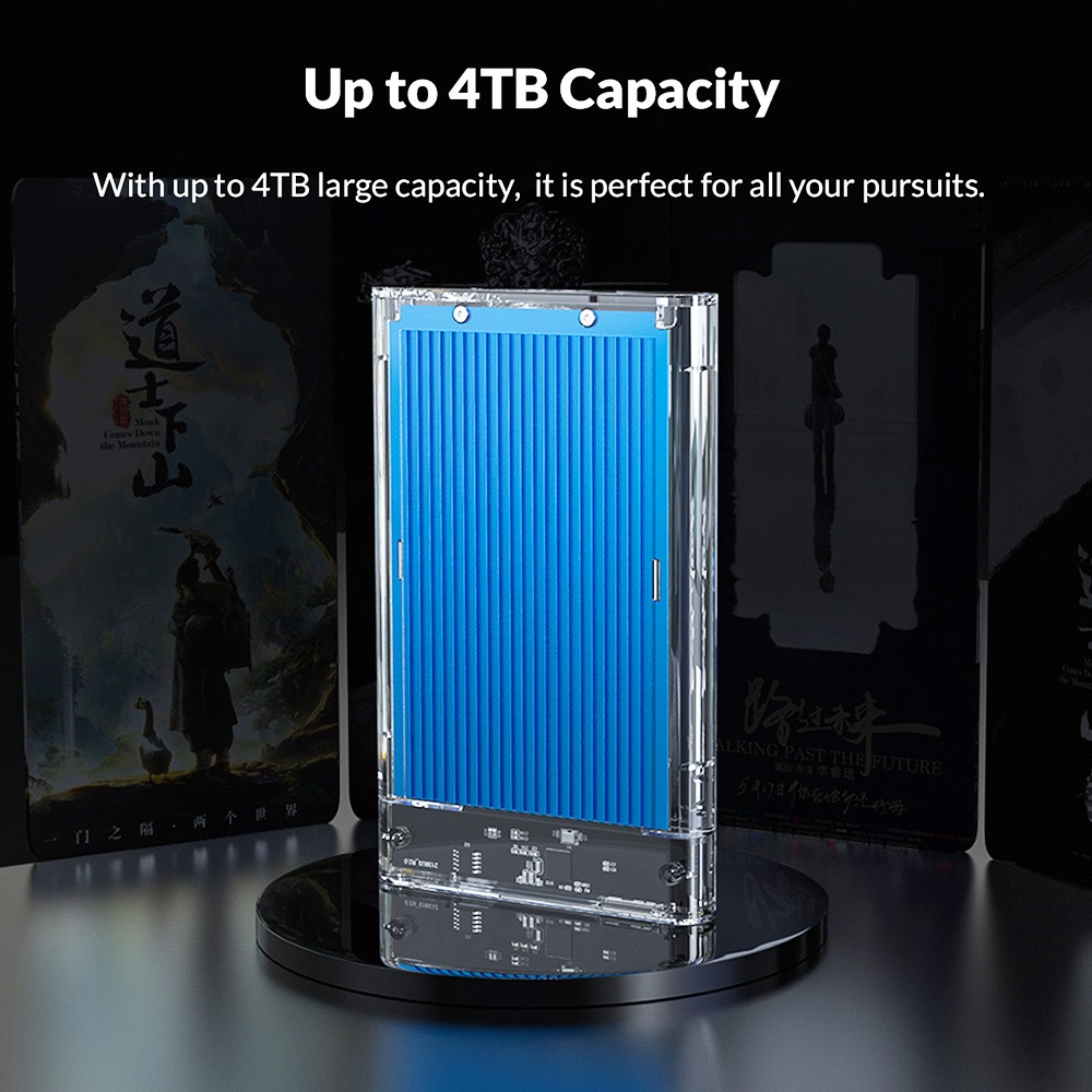 ORICO 2179-U3 2.5-Inch Hard Drive Enclosure - Black