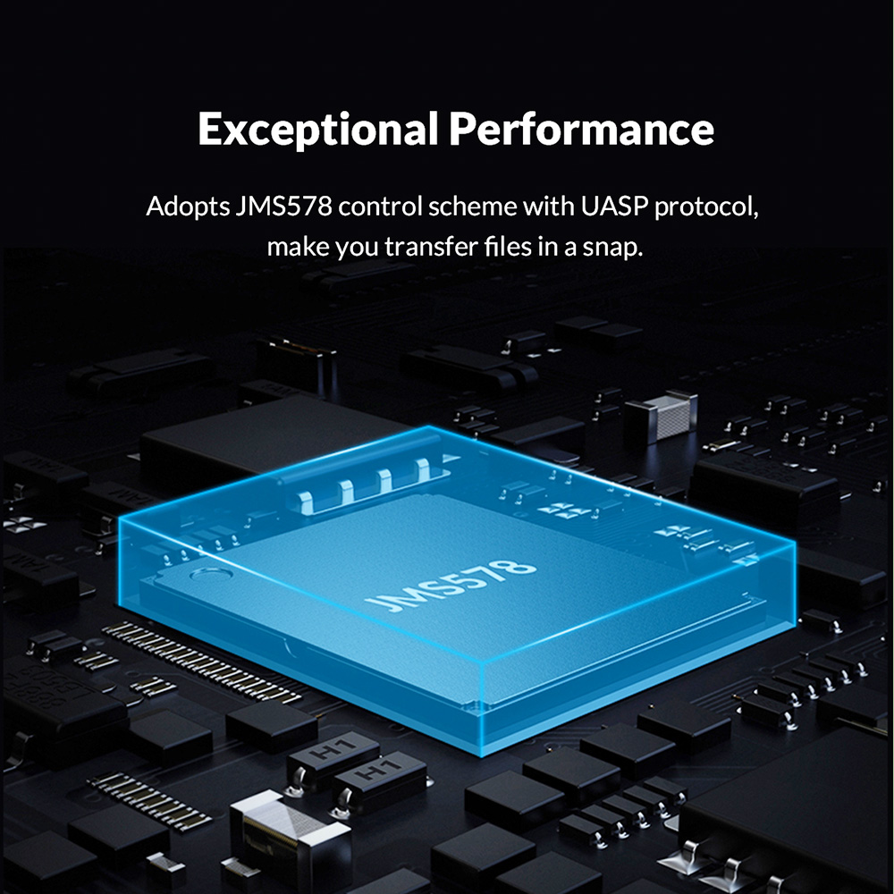 ORICO 2179-U3 2.5-Inch Hard Drive Enclosure - Silver