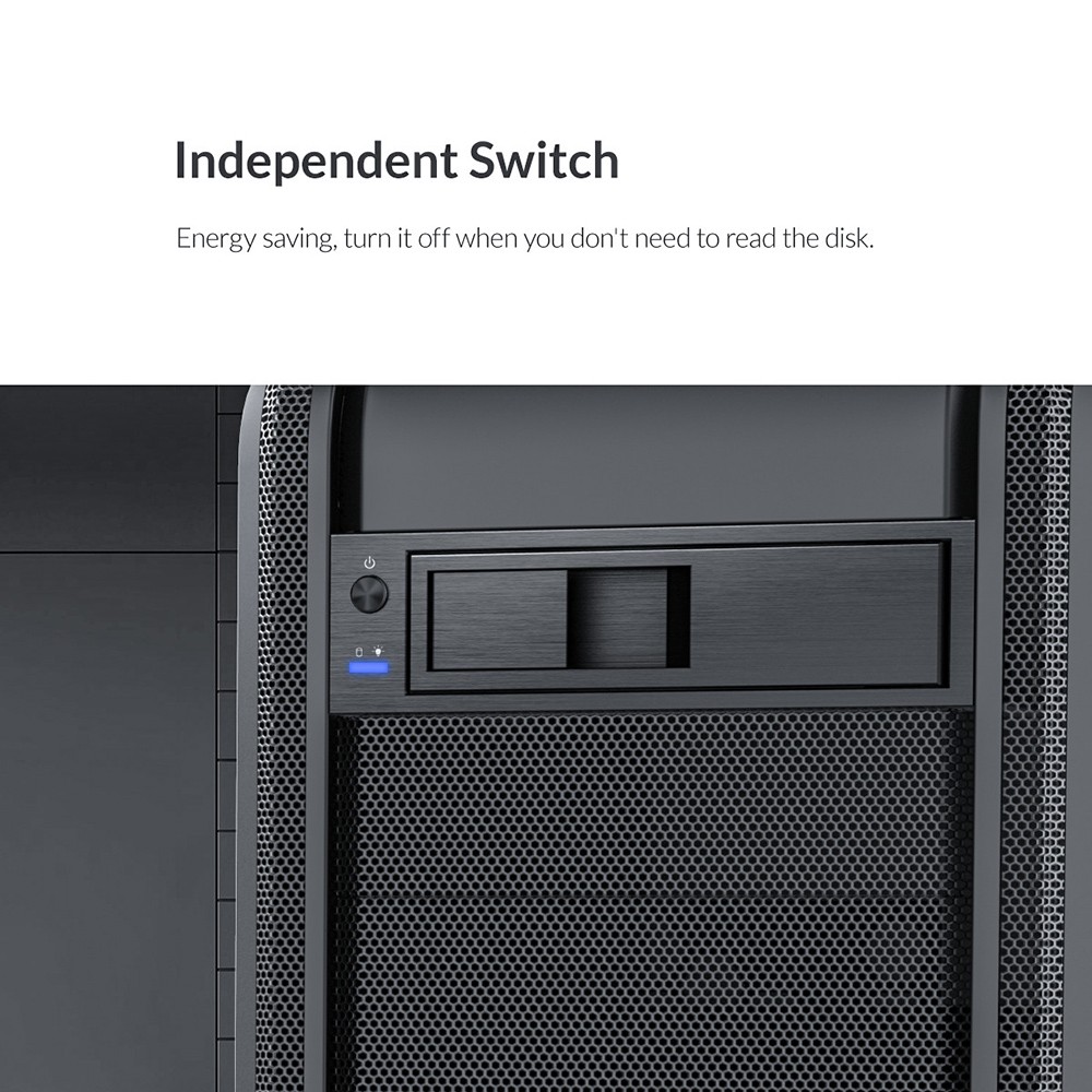 ORICO CD-ROM Space HDD Mobile Rack Internal 3.5 Inch HDD Convertor Enclosure