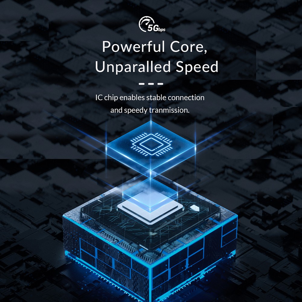 ORICO USB HUB 4 Port USB 3.0 Splitter with Micro USB Power Port Multiple High Speed OTG Adapter Add TF Card