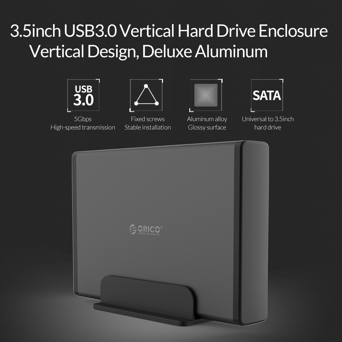 ORICO USB3.0 to SATA III Hard Drive Enclosure
