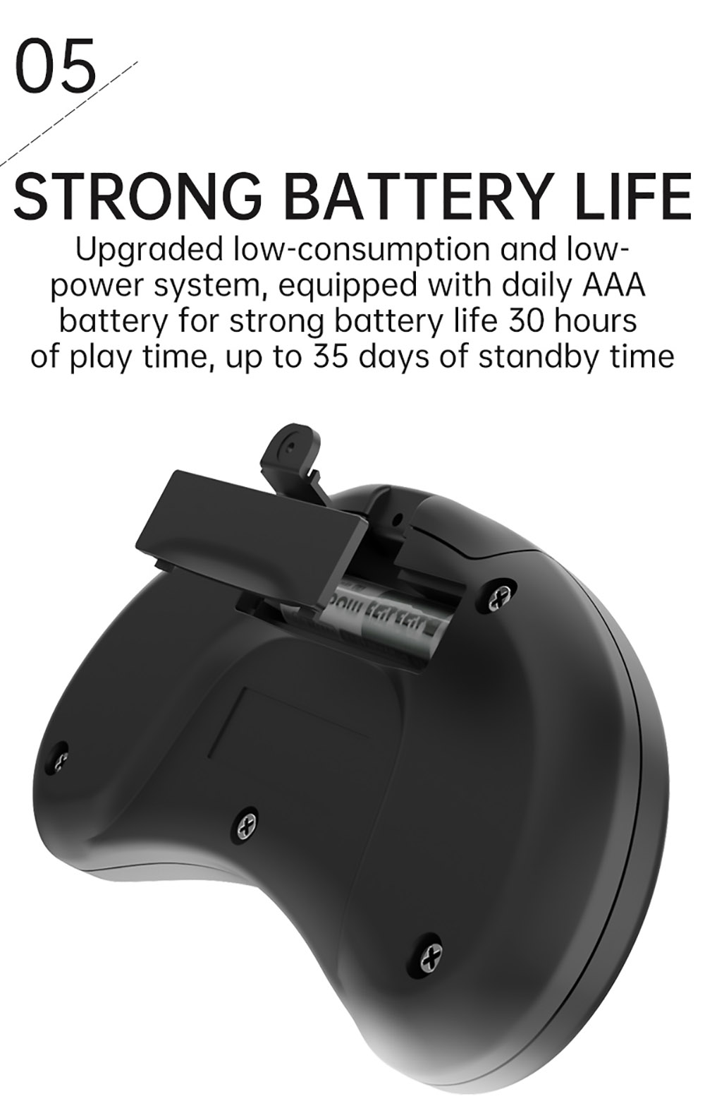 Powkiddy SG800 HD Video Game Console 688 Games In One SFC Retro 2.4G with Two Wireless Handles - Black