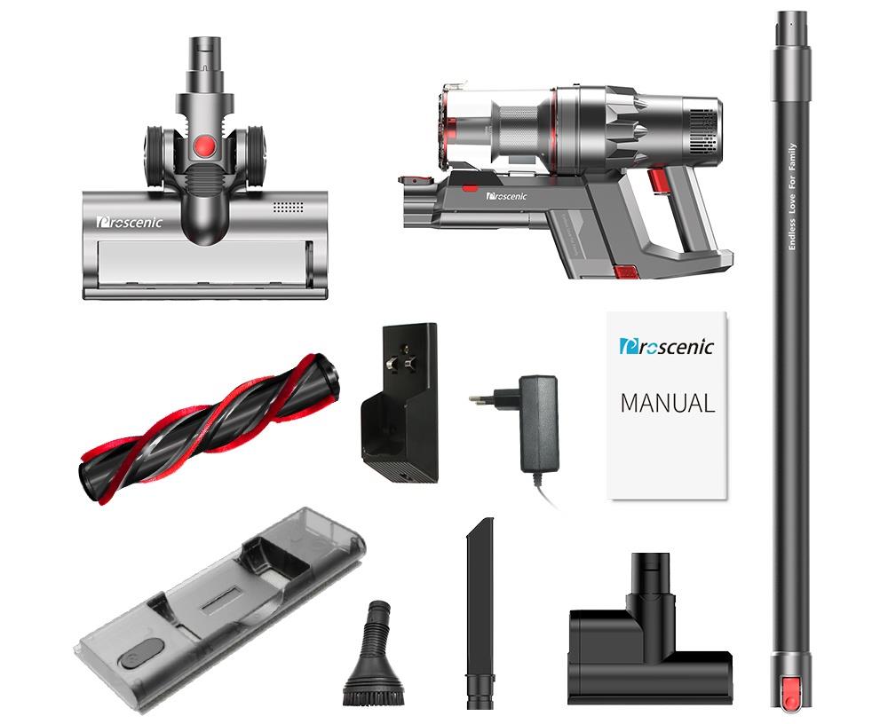 Proscenic P11 Handheld Cordless Vacuum Cleaner 25KPa Suction Gray