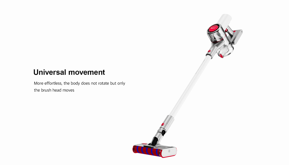 Redroad V17 155AW 26500PA Handheld Vacuum Cleaner Wireless Sweep 450W Double Brush for Home Car household