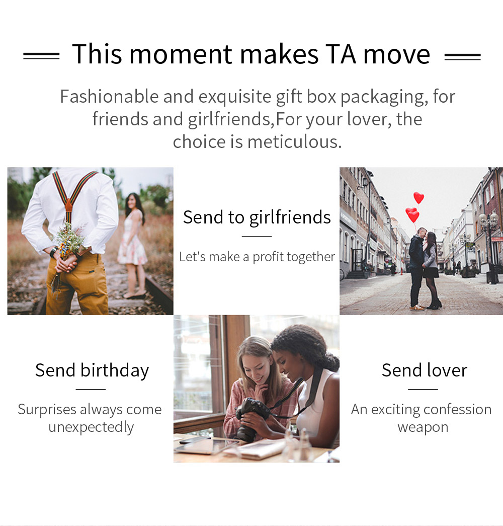 SENBONO NY33 Women Smartwatch Full Touch Screen Sports Watch IP68 Waterproof Fitness Tracker for iOS Android Silver