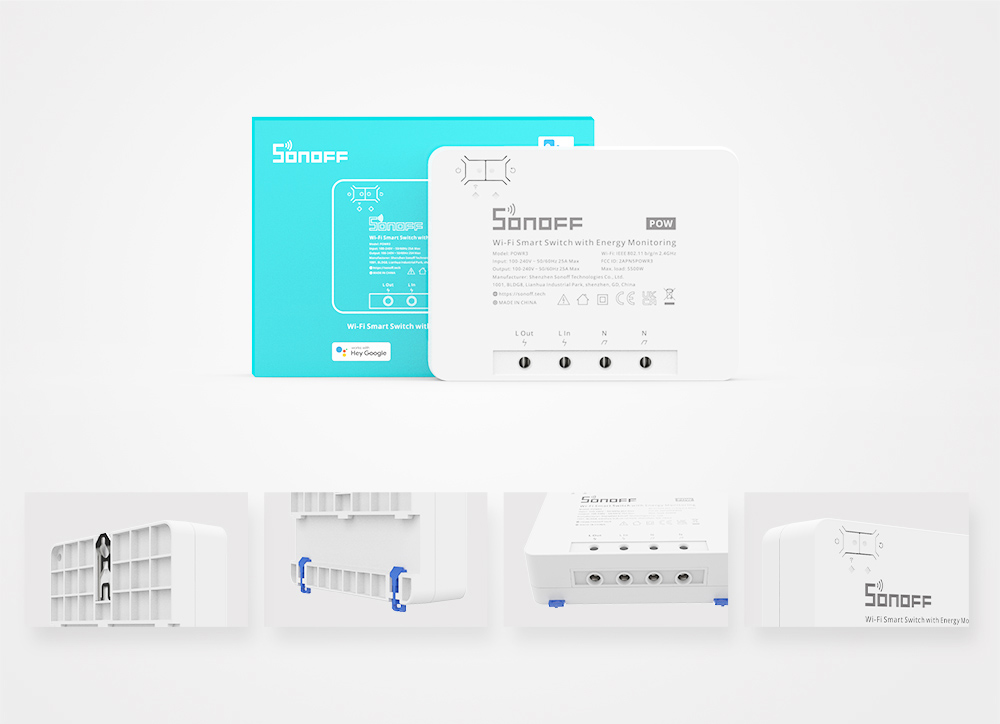 SONOFF POWR3 High Power Smart Switch