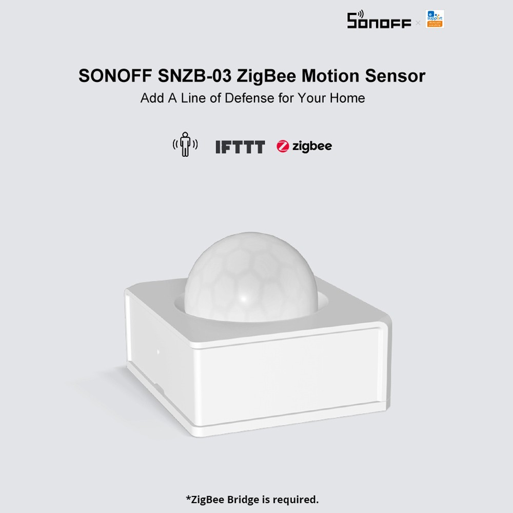 SONOFF SNZB-03 ZigBee Motion Sensor with Battery