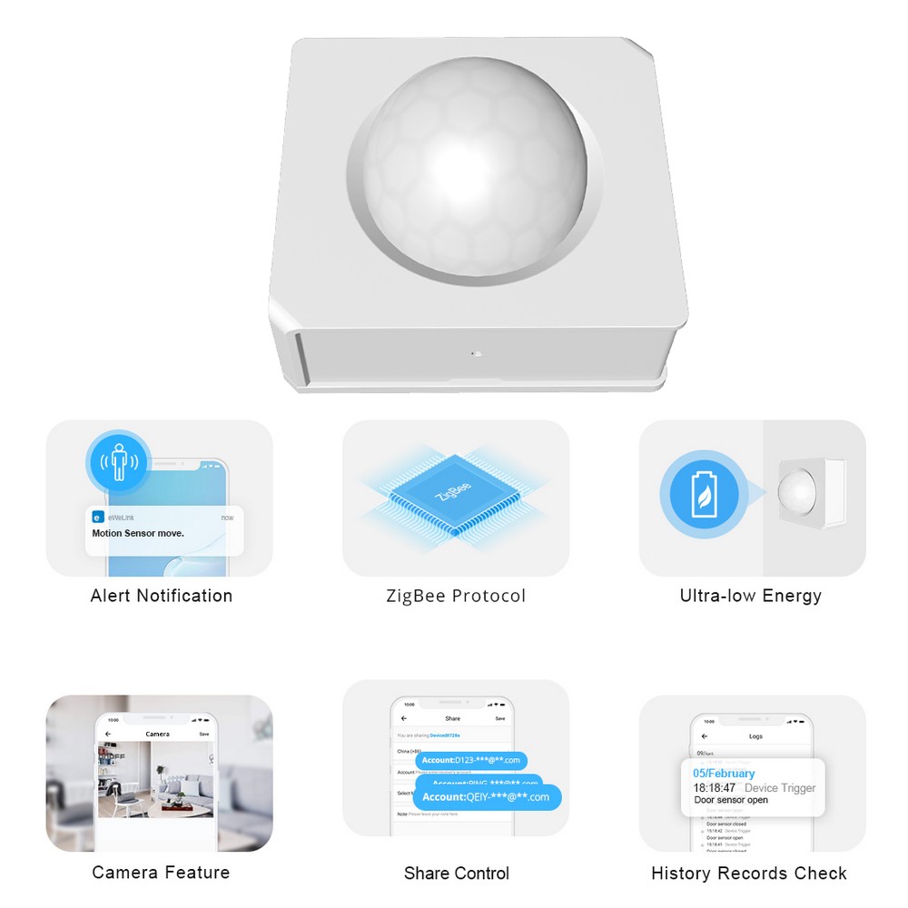 SONOFF SNZB-03 ZigBee Motion Sensor with Battery