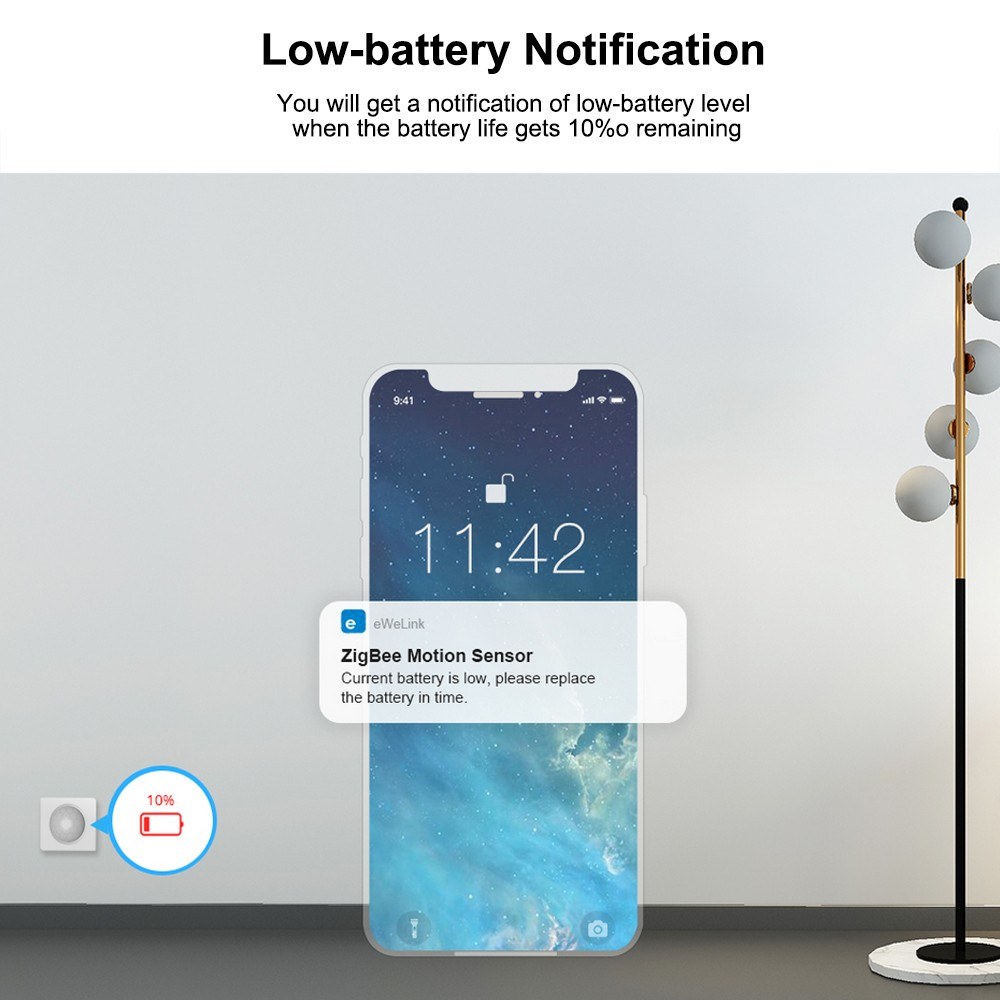 SONOFF SNZB-03 ZigBee Motion Sensor without Battery