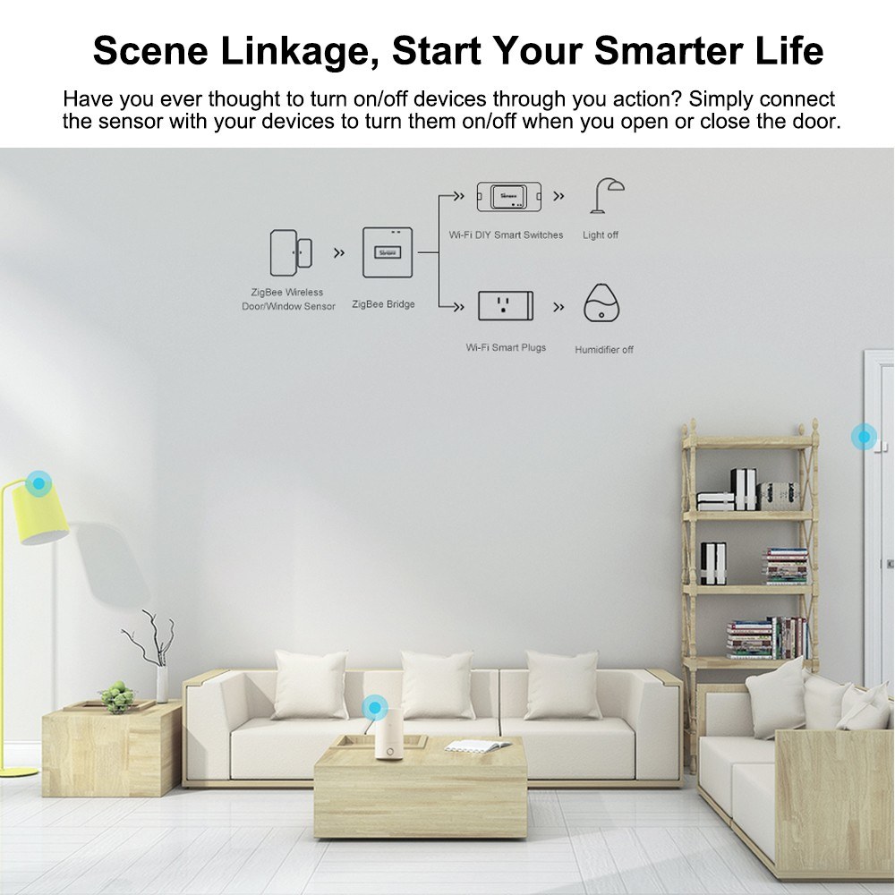 SONOFF SNZB-04 ZigBee Wireless Door Window Alarm Sensor Without Battery 13 SONOFF SNZB-04 ZigBee Wireless Door Window Alarm Sensor without Battery