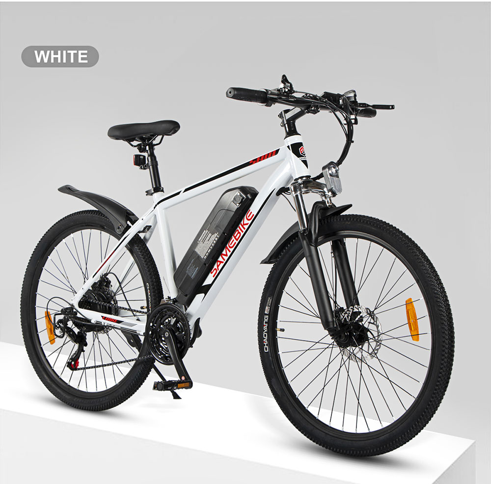 Samebike SY26 Electric Bicycle 350W 26 Inch Tire Ebike 36V 10AH Lithium Battery Mountain Electric Bike