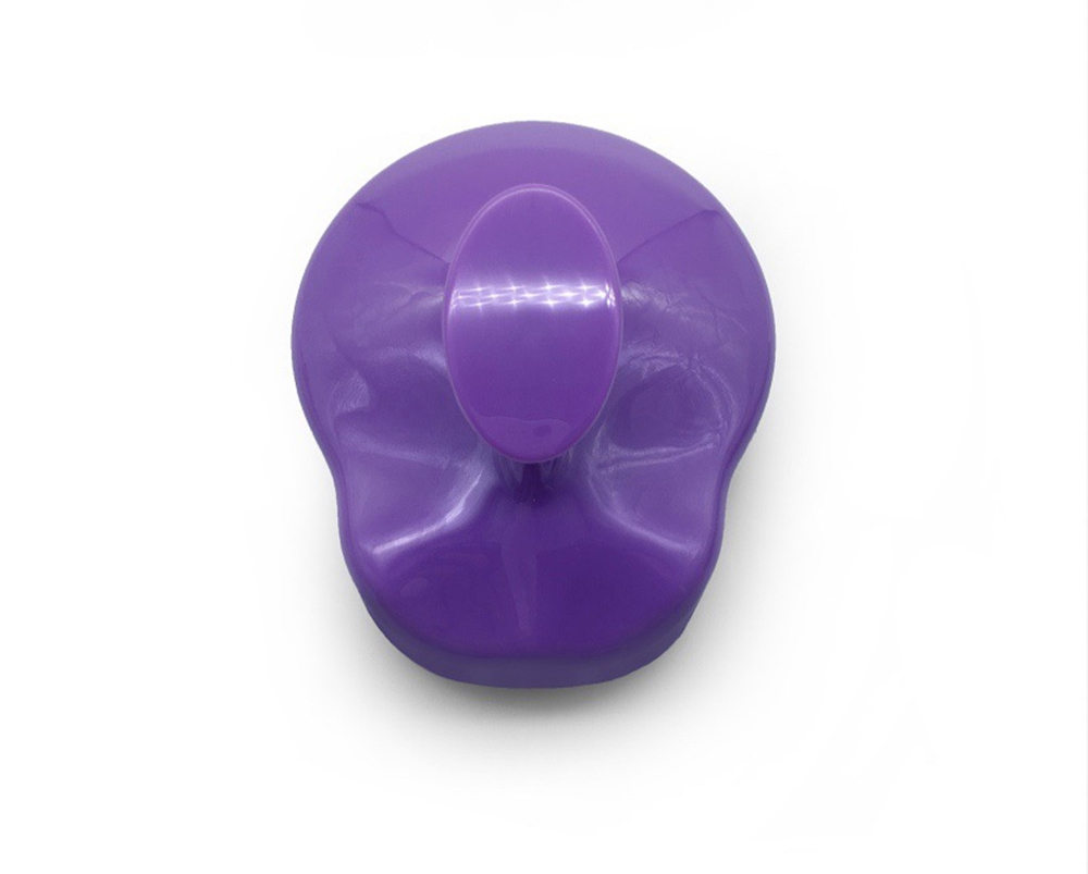 Scalp Massager Shampoo Brush with Soft & Flexible Silicone Bristles for Hair Care and Head Relaxation - Purple