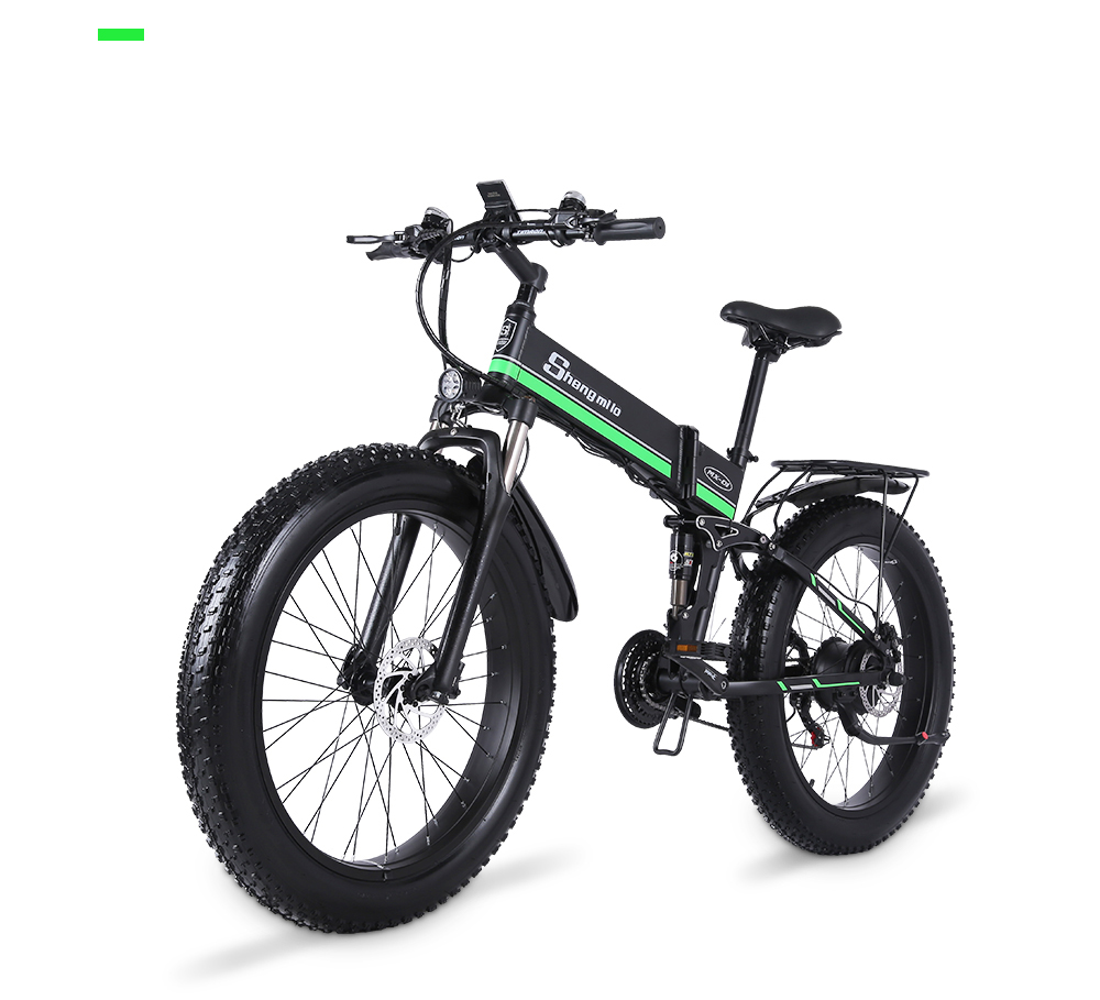 Shengmilo MX01 26 Inches Fat Tire Electric Bike 12 Magnetic Booster Bicycle 1000W 7-Speed Shimano for Snow Mountain 36 Shengmilo MX01 26 Inches Fat Tire Electric Bike 12 Magnetic Booster Bicycle 1000W 7-Speed Shimano for Snow Mountain