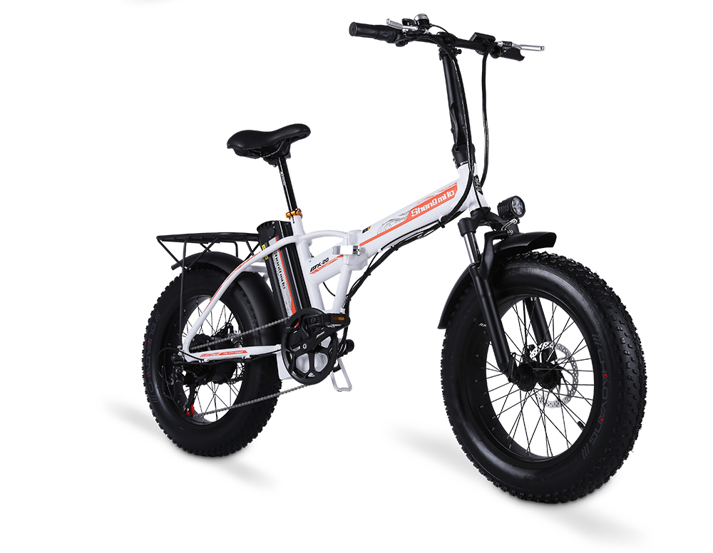 Shengmilo MX20 500W 48V 15Ah 20'' E-bike 40km/h Max Speed 40-50km Mileage Range 150kg Max Load Electric Bike - Black