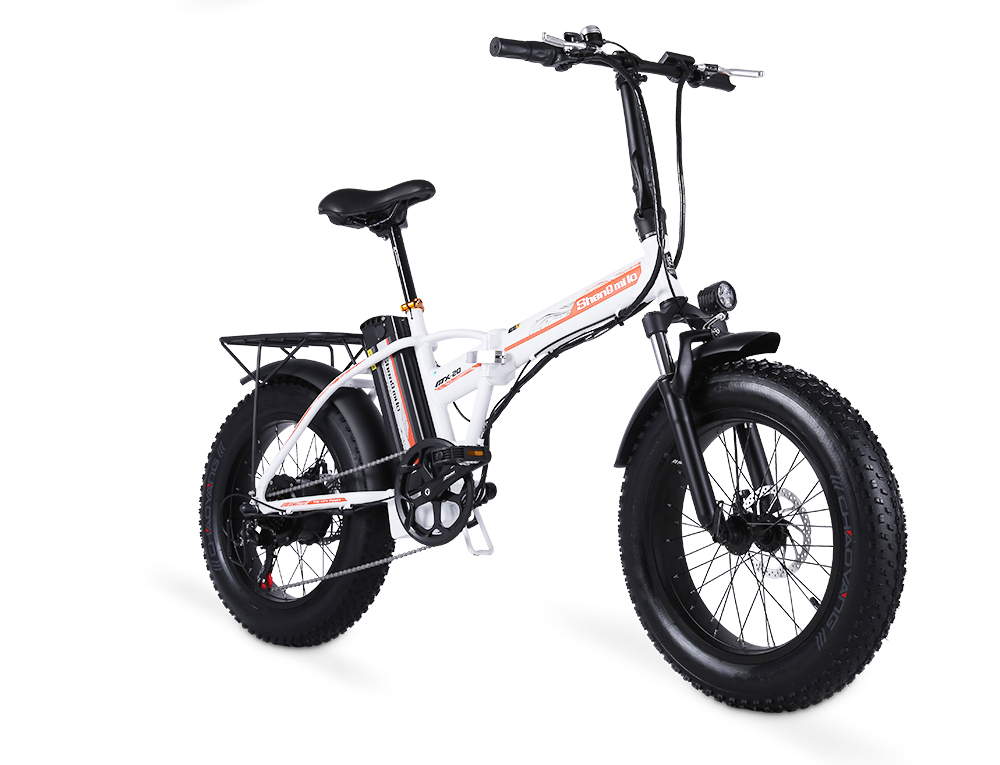 Shengmilo MX20 500W 48V 15Ah 20'' E-bike 40km/h Max Speed 40-50km Mileage Range 150kg Max Load Electric Bike - White