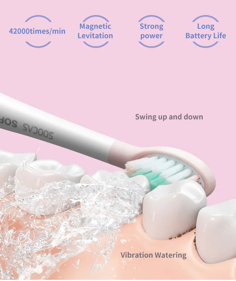 Soocas V1 Sonic Whitening Electric Toothbrush