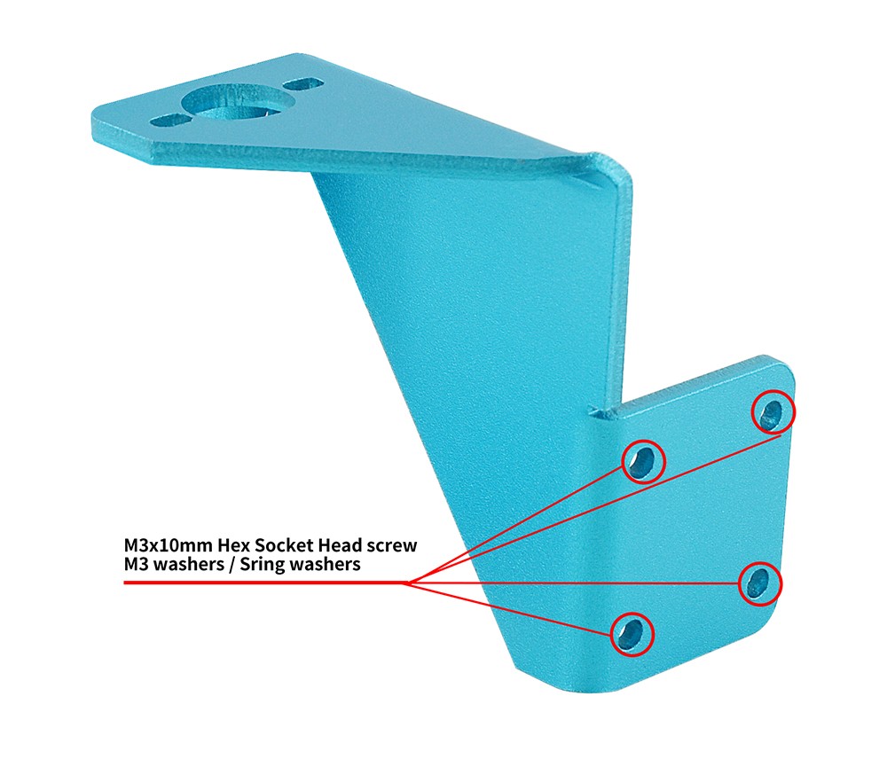 TWO TREES 3D Printer Parts Metal DIY Set BLV Upgrade Kit High Accuracy Belts Screws Aluminum Plate Linear Guide Slider 15 TWO TREES 3D Printer Parts Metal DIY Set BLV Upgrade Kit High Accuracy Belts Screws Aluminum Plate Linear Guide Slider
