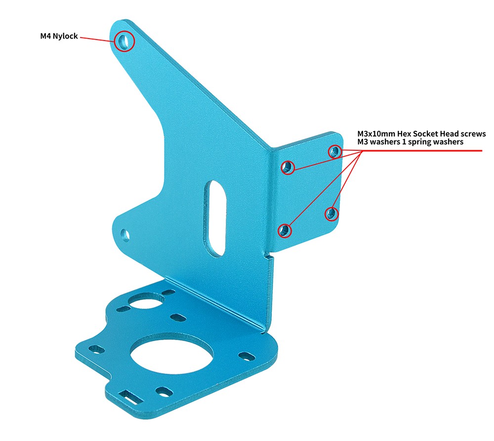 TWO TREES 3D Printer Parts Metal DIY Set BLV Upgrade Kit High Accuracy Belts Screws Aluminum Plate Linear Guide Slider 17 TWO TREES 3D Printer Parts Metal DIY Set BLV Upgrade Kit High Accuracy Belts Screws Aluminum Plate Linear Guide Slider