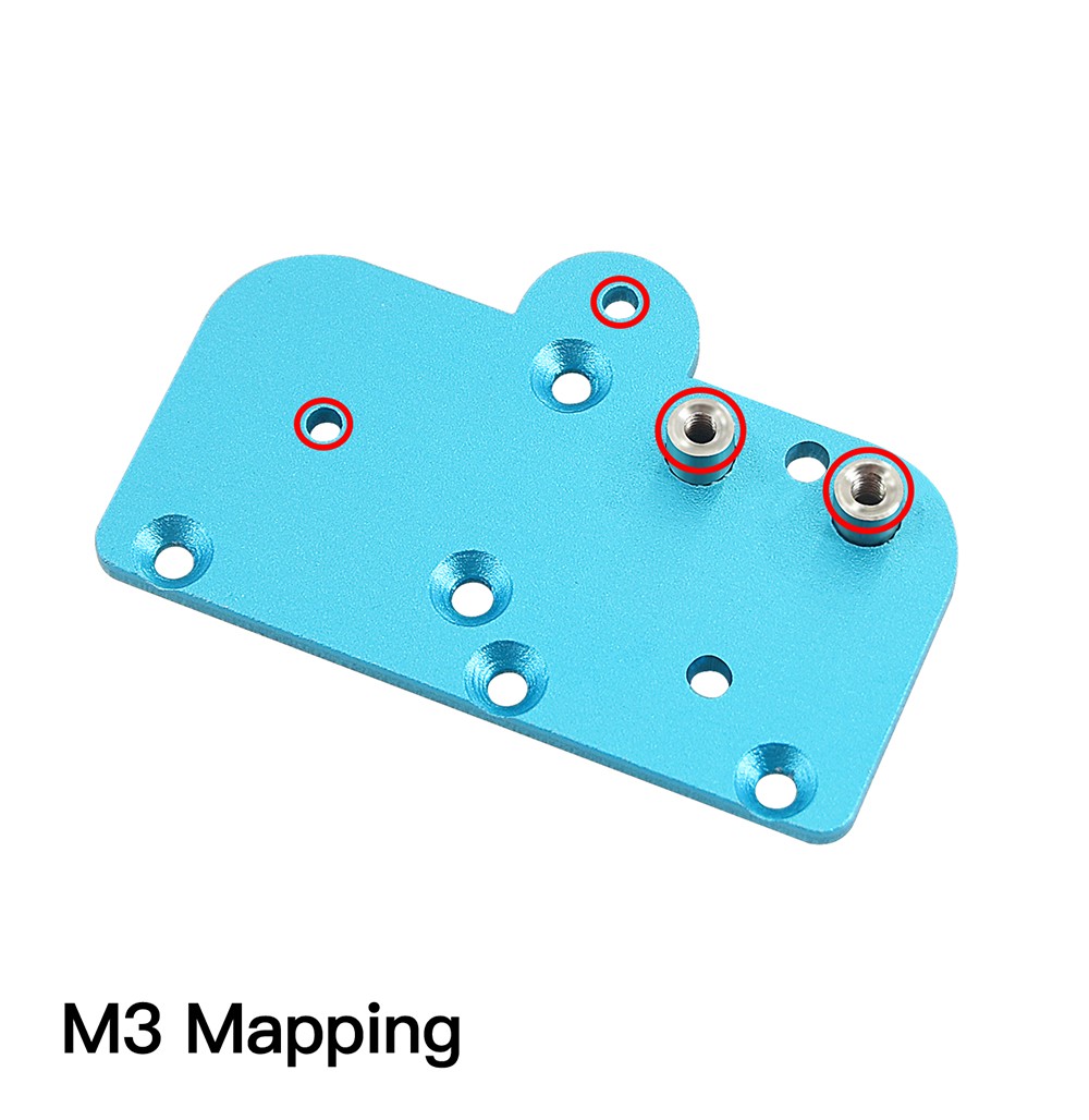 TWO TREES 3D Printer Parts Metal DIY Set BLV Upgrade Kit High Accuracy Belts Screws Aluminum Plate Linear Guide Slider 20 TWO TREES 3D Printer Parts Metal DIY Set BLV Upgrade Kit High Accuracy Belts Screws Aluminum Plate Linear Guide Slider