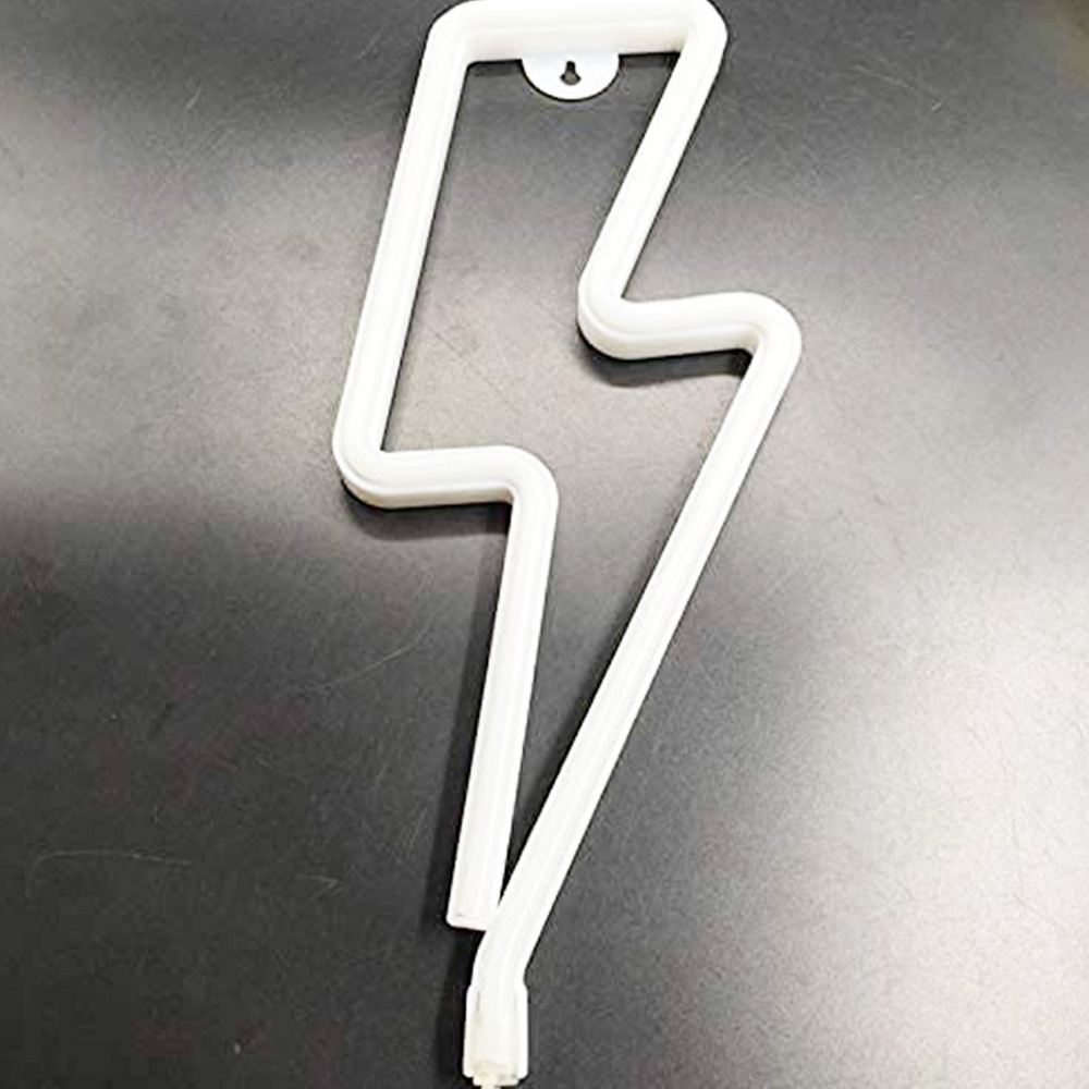 Venforze Lightning Neon Light USB or Battery Powered LED Lights up Signs for Bedroom Game Room Decoration