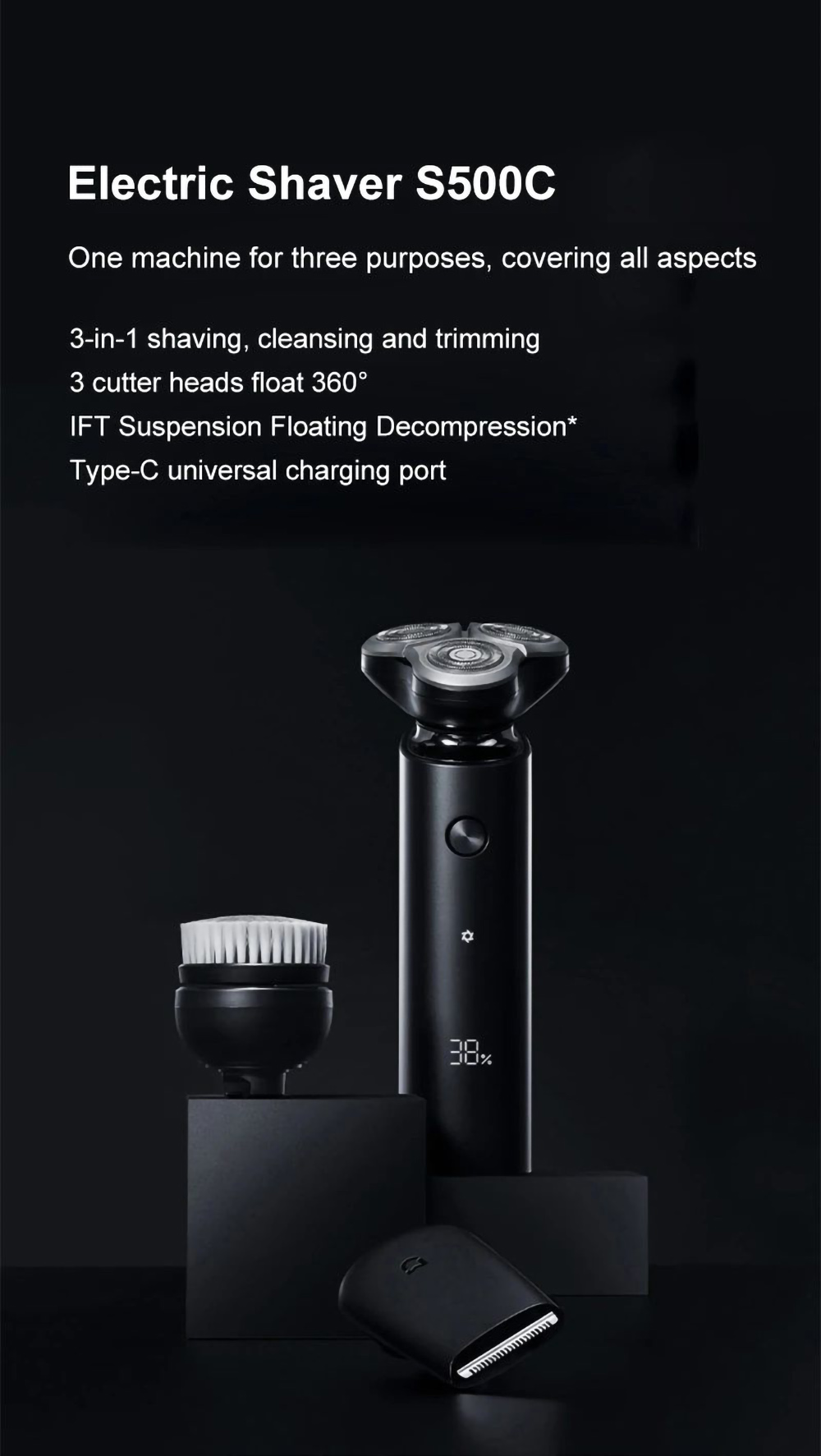 Xiaomi Mijia S500C Electric Shaver